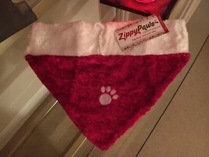 Haustier Weihnachten Schiebehalsband Schal für einen MD bis Lg Hund *Maße auf Fotos* - Bild 1 von 9