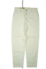 Edwin Newton Slim Jeans Pants 80er 90er Legendary 29/28 W29 L28 Unisex Weiß New