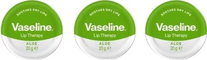 Vaseline Lip Therapy Aloe 20g je 3er Pack - Bild 1 von 1