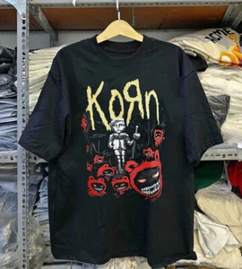 Korn Rock Band Música Estilo Vintage Unisex Camiseta Para Hombre - Imagen 1 de 2