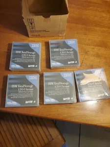 NUOVO IBM LTO4 Ultrium 800 GB 1,6 TB confezione da 5 LTO-4 95P4436 - Foto 1 di 6