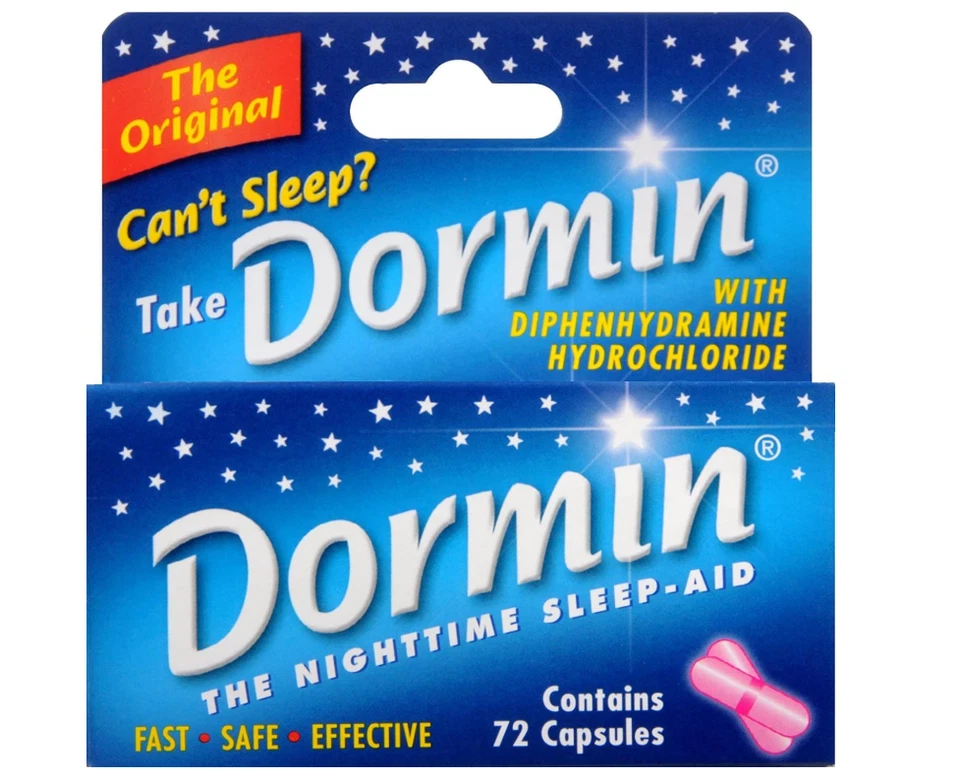 Dormin The Original Night Time Sleep Aid Capsules 72 Ct 1 EA