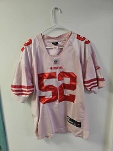 Patrick Willis #52 San Francisco 49ers Pink Reebok Stitched NFL Trikot Gr. 48 - Bild 1 von 20