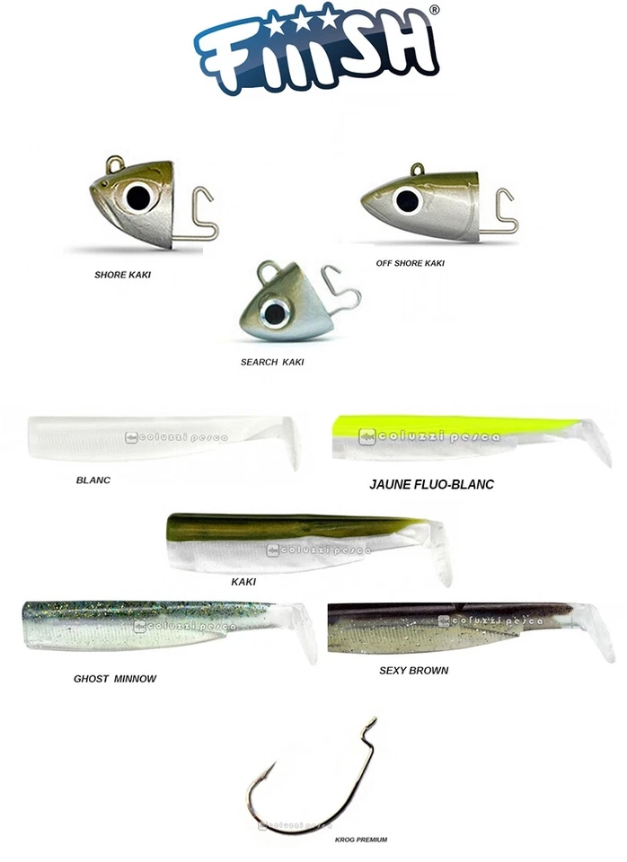 ARTIFICIALE FIIISH BLACK MINNOW 70 MM N 1 TESTE CORPI AMI PESCA MARE FIUME FOCE