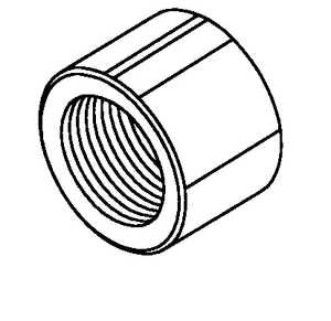 BACK SHAFT NUT-RH THREAD - Picture 1 of 2