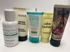 New Lot Of 5 High End Cosmetic Counter Purse Travel Size Body Creams  & Lotions