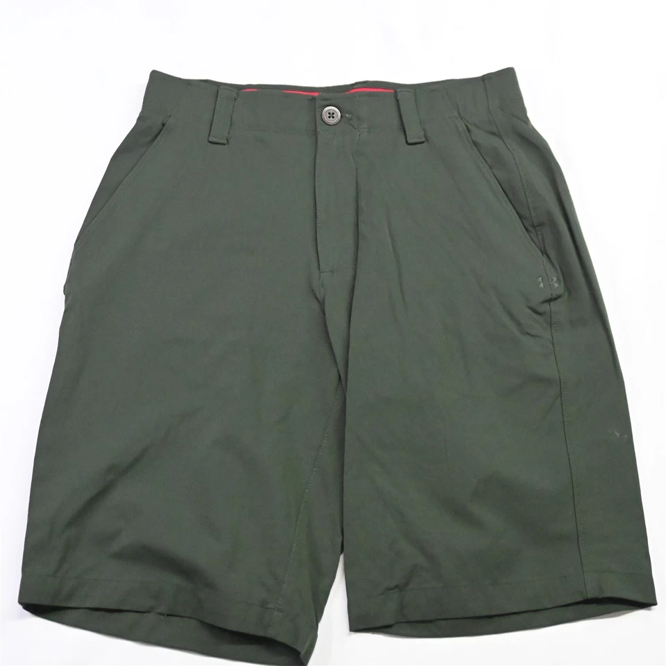Pantalones cortos de golf Under Armour 30 x 11" verde oscuro Match Play 1272862 Foto 1 de 4