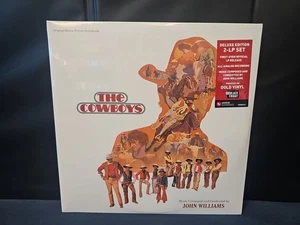 JOHN WILLIAMS / COWBOYS OST Soundtrack Record (GOLD 2 LP) RSD NEW VINYL RECORD - Picture 1 of 3