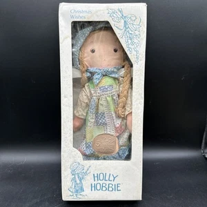 Rare Vintage 1985 Holly Hobbie Rag doll 16" 5Th Anniversary Collection GORHAM - Picture 1 of 13