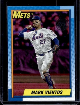 2025 Topps Mark Vientos 1990 35th Anniversary (Series Two) Pink #90B2-20 - Image 1 of 2