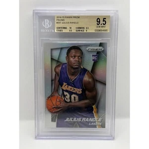 2014-15 Panini Prizm Julius Randle #257 Silver Rooke Card RC Lakers BGS 9.5 Gem - Picture 1 of 3