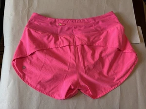 Lululemon Speed Up Short  “4" Inch Size 8 Tall Hot Pink - Picture 1 of 12