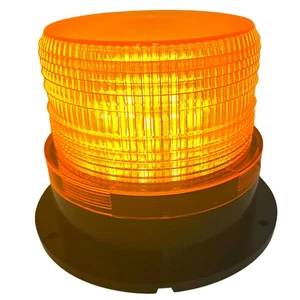 1x 24 LED Amber Forklift Beacon Strobe Lights Safety Warning Flashing 12V-24V - Picture 1 of 1