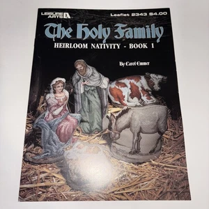 Die HEILIGE FAMILIE Erbstück KRIPPE Buch 1 Kreuzstichkarte Faltblatt Weihnachten - Bild 1 von 2