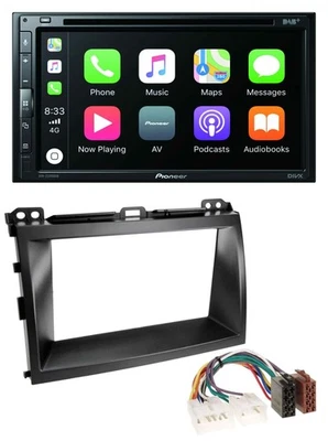 Pioneer DVD 2DIN MP3 DAB Bluetooth USB Autoradio für Lexus GX-470 (2003-2009) - Bild 1 von 4