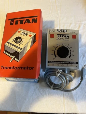 Titan Transformator 806 Super 33 VA, Halbwellenanfahrt, für Roco, Fleischmann - Bild 1 von 4