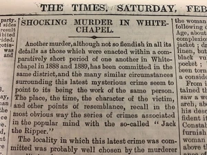 Jack the Ripper. Francis Coles ermordet Original London Times 14. Februar 1891 - Bild 1 von 4