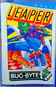 ATARI XL/XE -- LEAPER (BUG-BYTE) - Bild 1 von 2