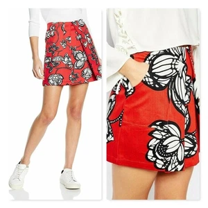 FINDERS KEEPERS Womens Size M or 12 Flashback Print Mini Skirt - Picture 1 of 10