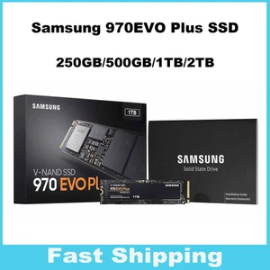 Samsung 970EVO Plus SSD 1TB M.2NVMe Internal Solid State Drive 250/500GB 2TB NEW - Photo 1/12