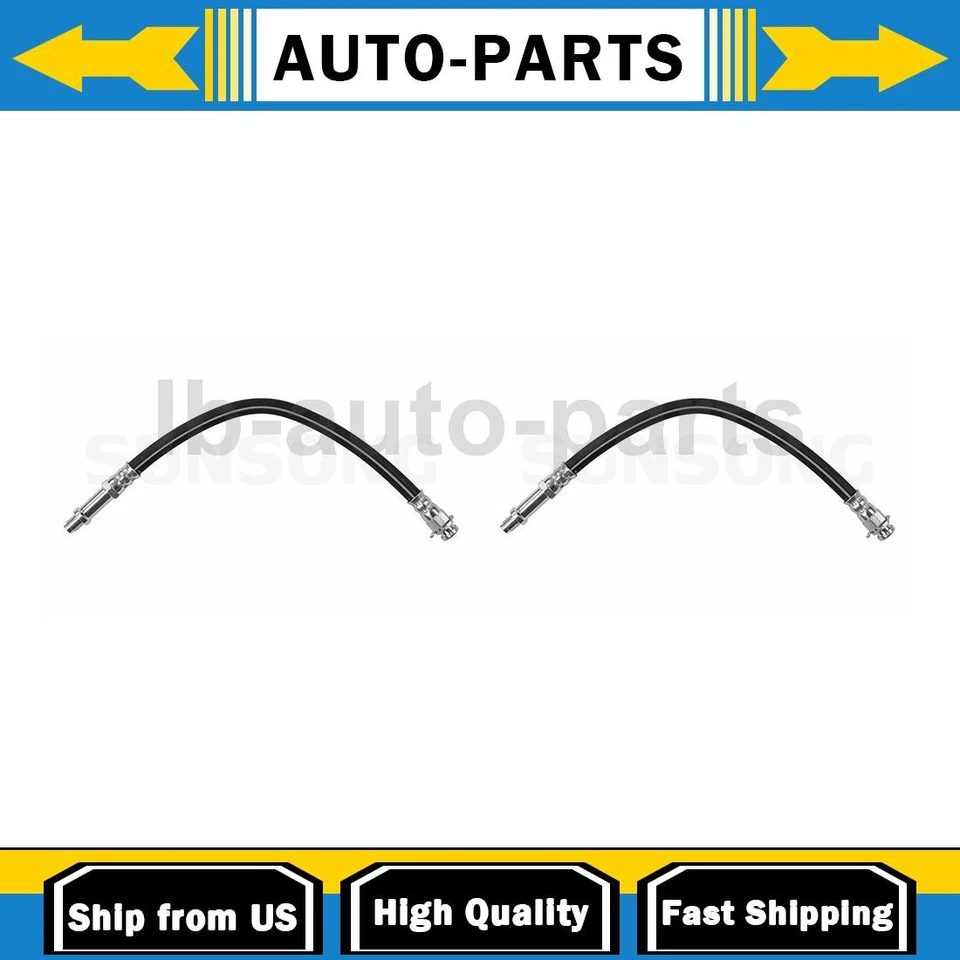 Manguera de freno delantera línea Sunsong 2 piezas para Chrysler 300 1969-1971 7,2 L Foto 1 de 4