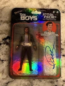 JACK QUAID AUTO AS HUGHIE CAMPBELL  ACTION FIGURE 2025 UD SKYBOX THE BOYS - Picture 1 of 2