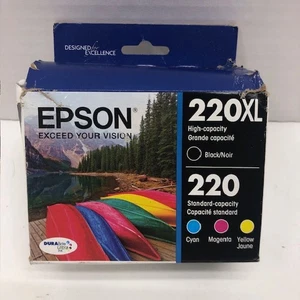 Epson 220XL Original Schwarz High Capacity/220 Color Standard Capacity T220XL-BCS - Bild 1 von 9