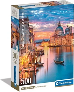Venice Canal Puzzle 500 Piece Venice Dusk Jigsaw Puzzle - Picture 1 of 6