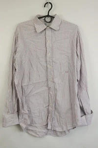 BURBERRYS Multicolor Striped Long Sleeve Shirt Size 16 / 34 - Picture 1 of 18