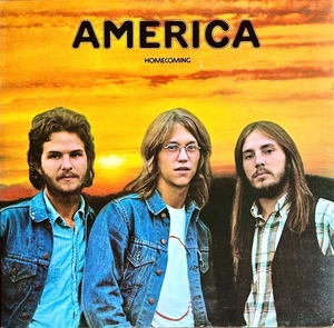 AMERICA - HOMECOMING - TRI-FOLD - LP UK 1972 - WARNER K 46180 - NM/NM - Picture 1 of 8