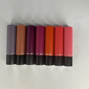 Lote de 7 lápices labiales MAC Liptensity - Tonos raros descontinuados - Tamaño completo - Imagen 1 de 2