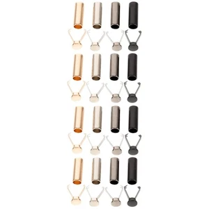2 Count Hood Rope Auxiliary Material Child Metal Shoe Tip Protector - Picture 1 of 12