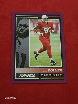lj collier purple 31/75 pinnacle encore panini 2024 - Image 1 of 4