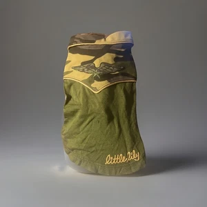 Camisa de Diseñador Little Lily Dog Camuflada Militar XS S L - Imagen 1 de 5