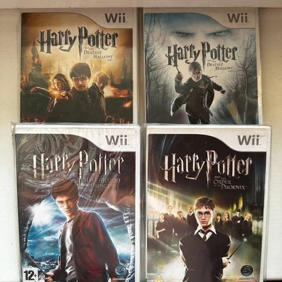 Harry Potter Collection Half Blood, Deadly Hallows I &2, Phoenix Nintendo WIi - Image 1 of 4