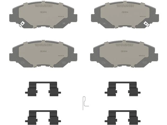 Juego de pastillas de freno delanteras para Acura ILX 2013-2015 2014 KM918BQ Foto 1 de 1