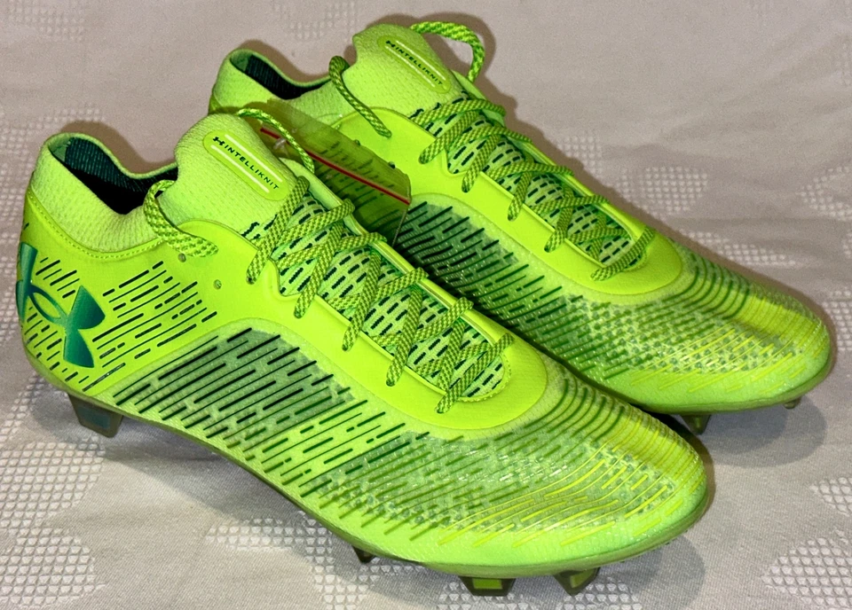 Botines de fútbol Under Armour Shadow Pro FG Lime Surge verde azulado costero para hombre 10 12 Foto 1 de 4