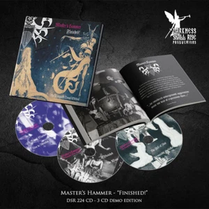 MASTER'S HAMMER - FINISHED! THE COMPLETE DEMO EDITION 3CD HARDCOVER BO - P72z - Picture 1 of 1