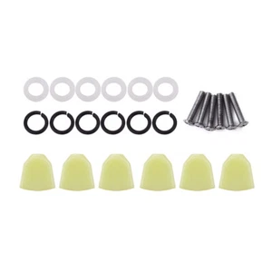 Pack of 6 Acoustic Guitar Tuning Keys Tuner Buttons Machine Heads Washer N2C7 - Picture 1 of 7