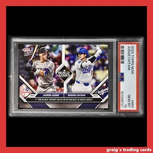 2024 Topps Now World Series #863 Shohei Ohtani Aaron Judge PSA 10 GEM-MT - Bild 1 von 3