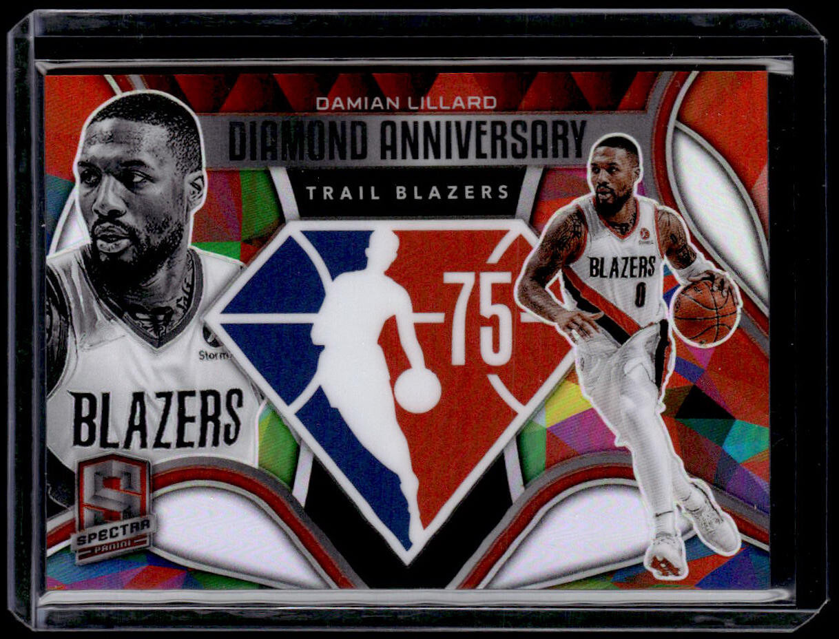 2021 Panini Spectra 75th Diamond Anniversary #26 Damian Lillard