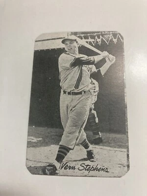 Set Break 1947 Bond Bread Vern Stephens White Back Clip Corners Clean - Image 1 of 2