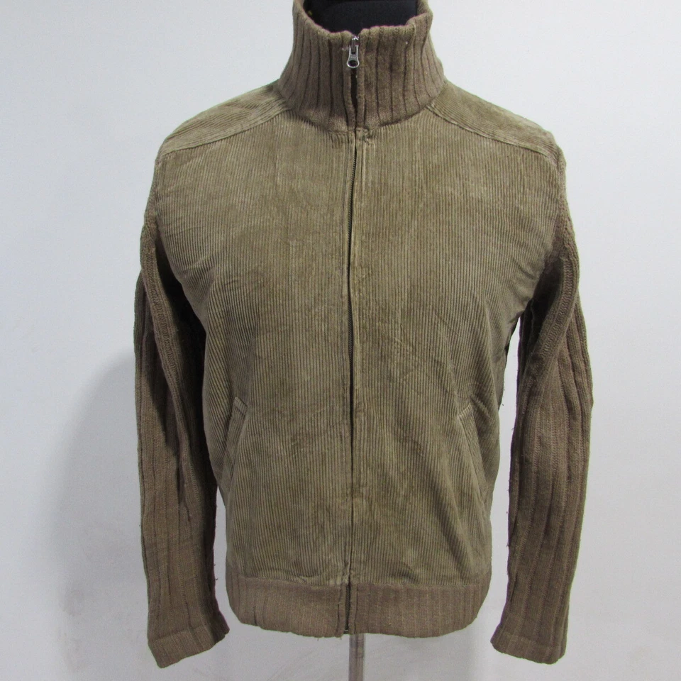 H&M Mens Crew Neck Plain Cardigan Wool Blend Chest 46/48 Size XL REF (Y18786) - Image 1 of 4