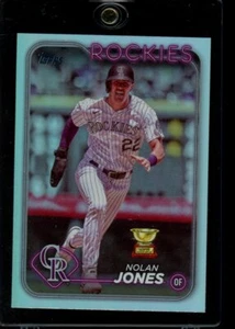 2024 Topps #374 Nolan Jones Rainbow Foil - Picture 1 of 2