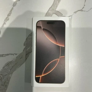 iphone 16 Pro Max Dessert Titanium 256gb Brand New. Unopened EE £1,199 rrp. - Picture 1 of 4
