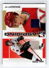 2005-06 ITG Heroes and Prospects Aspiring #ASP8 Pat LaFontaine/Bobby Ryan *#/50