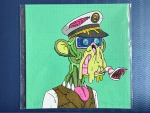 1XRUN Mutant Ape Yacht Club MAYC #6602 Löschpapier LE 61/100 - Bild 1 von 4