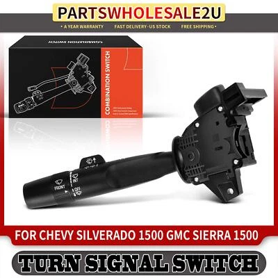 Nuevo interruptor de señal de giro para Chevrolet Silverado 1500 2015 GMC Sierra 1500 14-18 Foto 1 de 4
