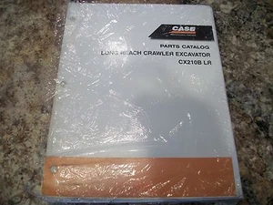 CASE CX210B LR LONG REACH CRAWLER EXCAVATOR PARTS CATALOG MANUAL - Imagen 1 de 4