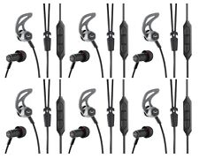 6x V-MODA FRZ-I-Black Forza In-Ear Hybrid Sport Headphones w/In-Built Microphone